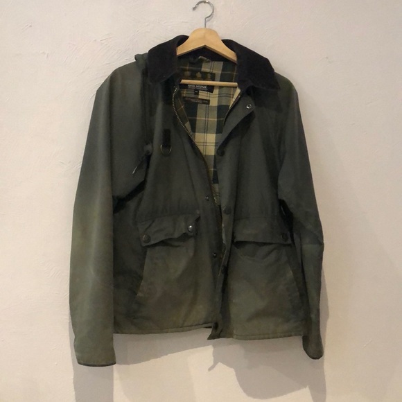mens short barbour jackets